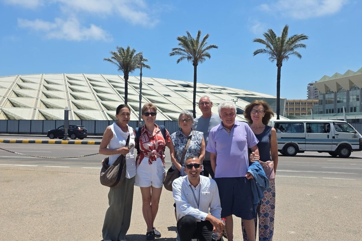 Egittosì travellers — Bibliotheca Alexandrina, Alexandria