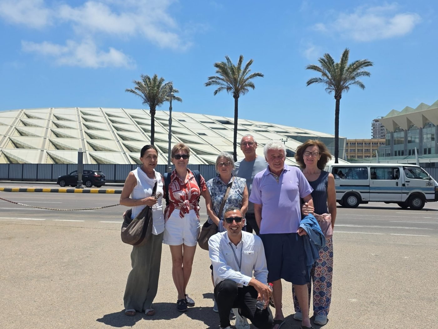 Egittosì travellers — Bibliotheca Alexandrina, Alexandria