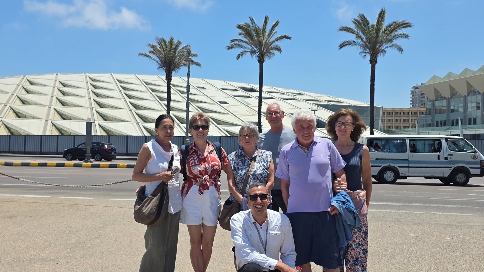 Egittosì travellers — Bibliotheca Alexandrina, Alexandria