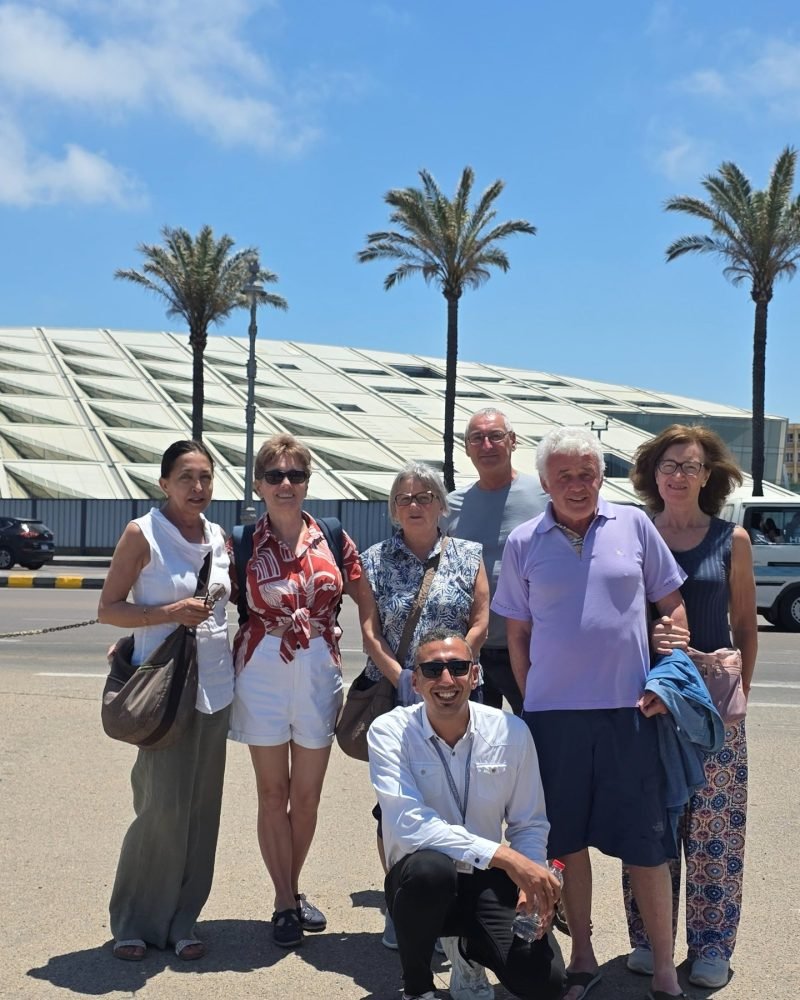 Egittosì travellers — Bibliotheca Alexandrina, Alexandria