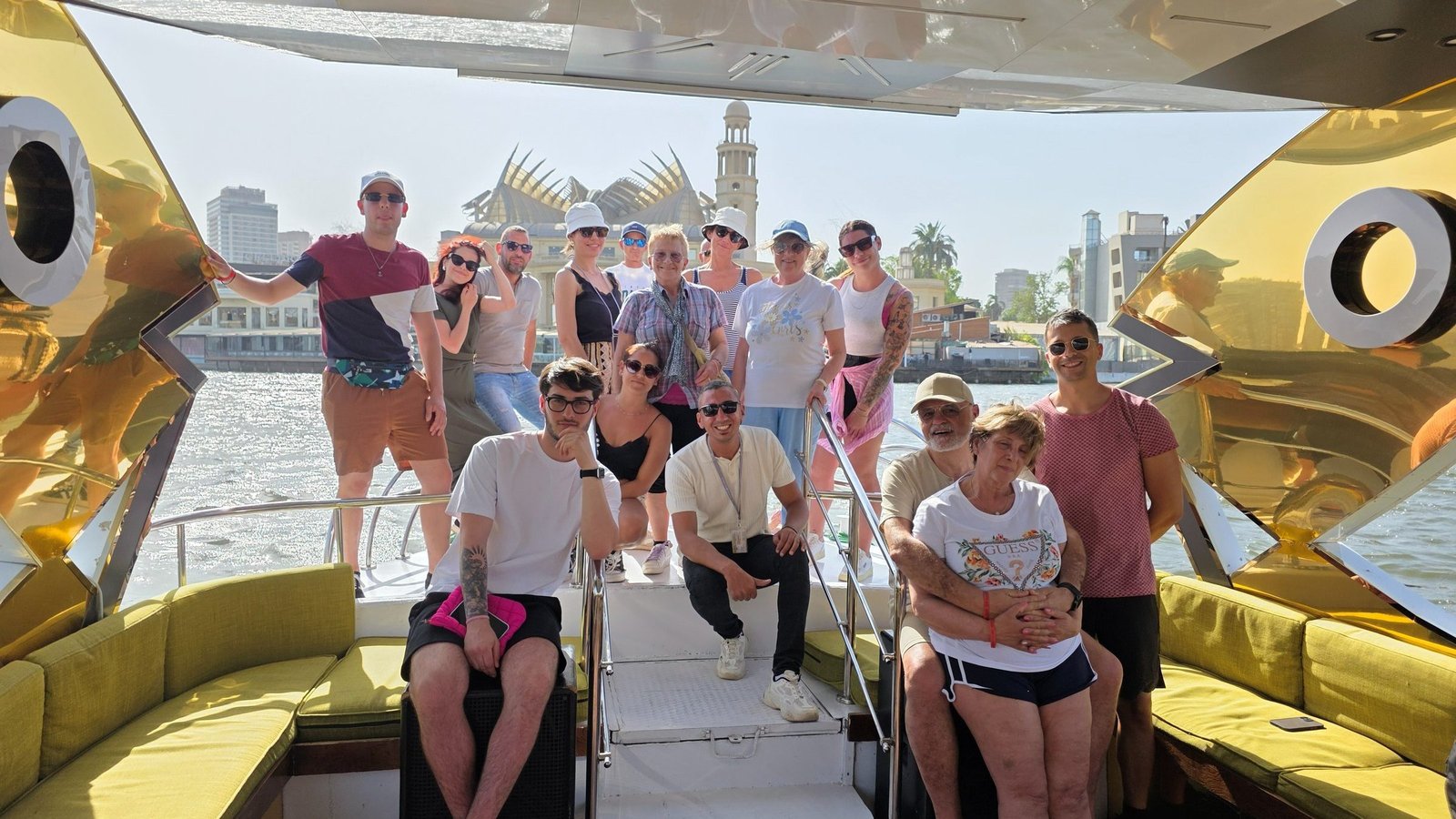 Egittosì travellers — Felucca on the Nile, Cairo