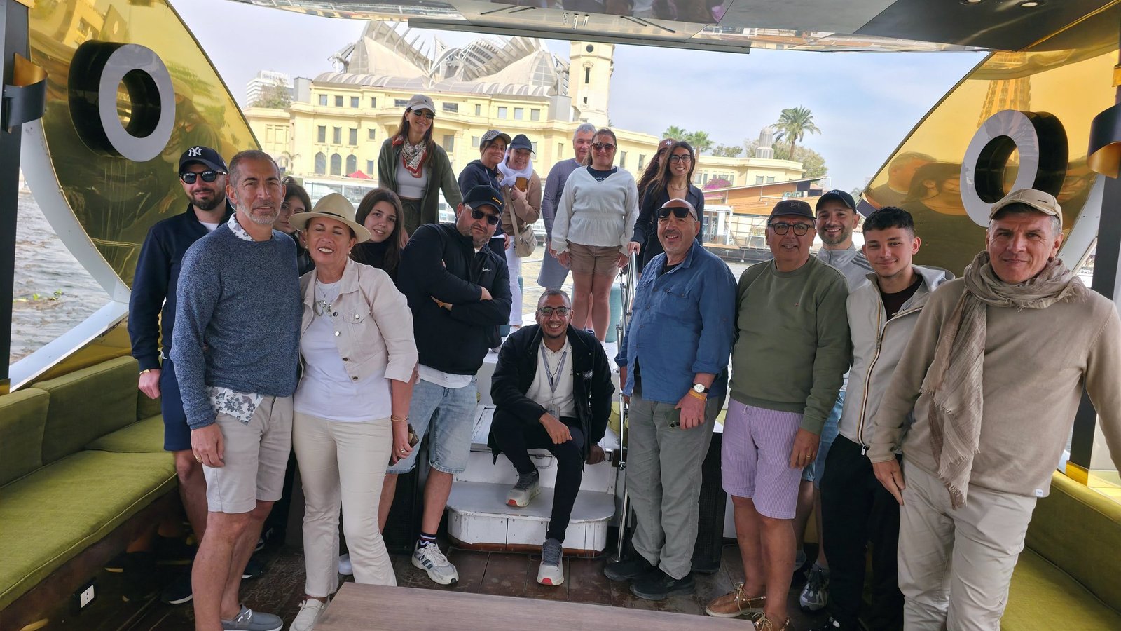 Egittosì travellers — Felucca on the Nile, Cairo