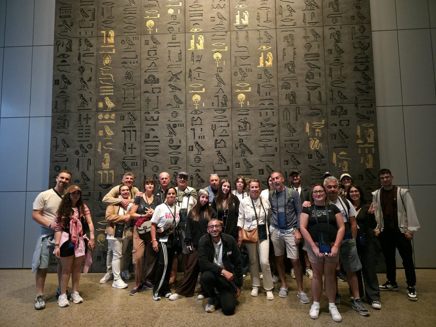 Egittosì travellers — Grand Egyptian Museum, Giza