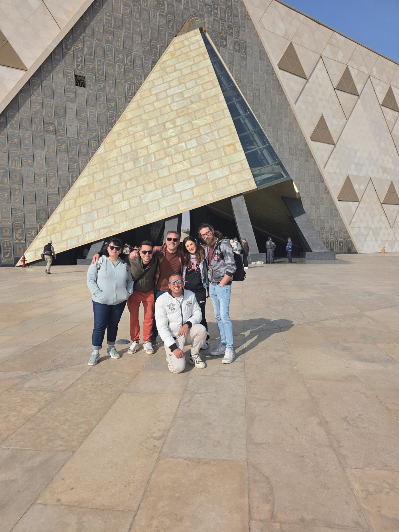 Egittosì travellers — Grand Egyptian Museum, Giza