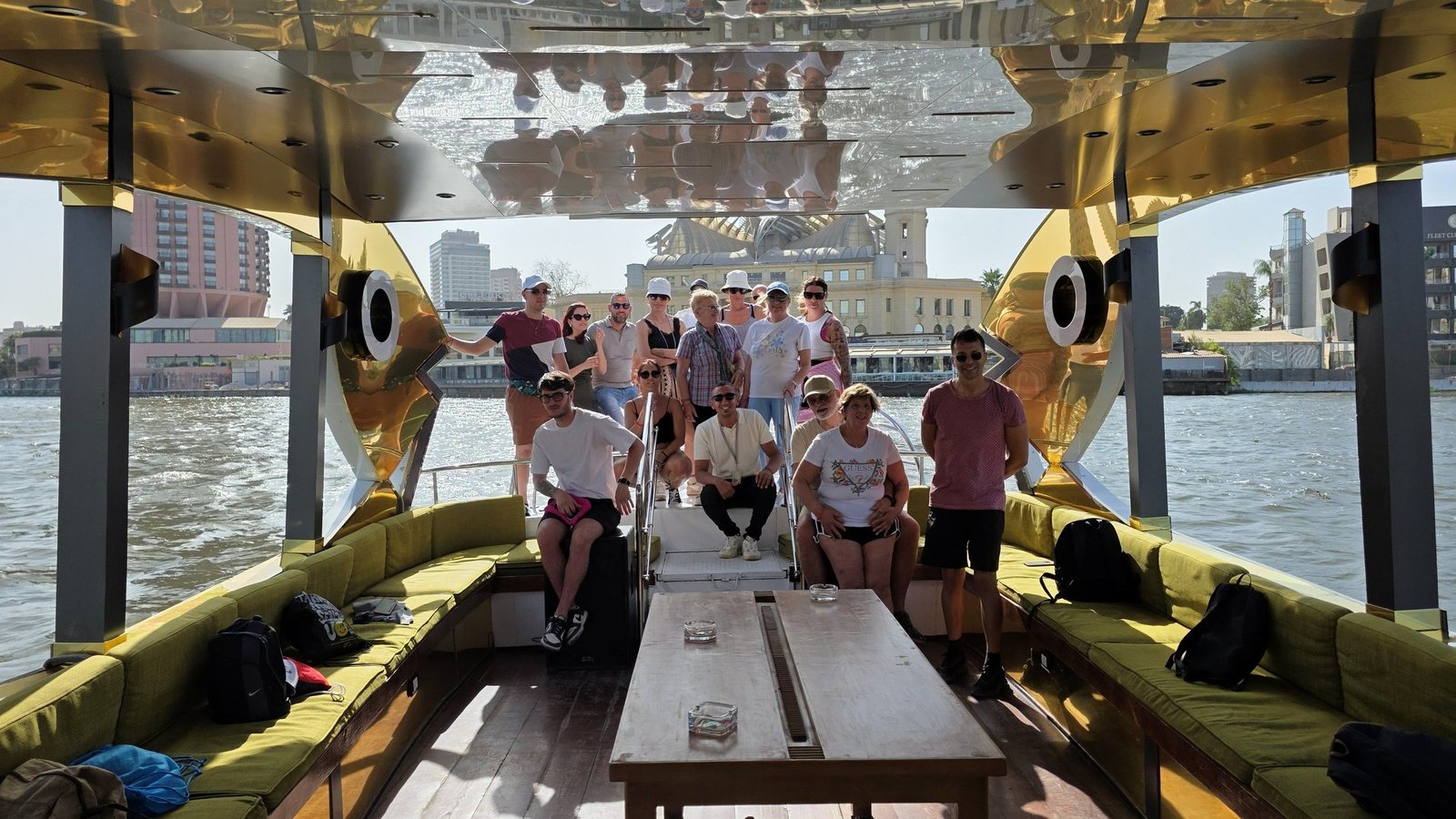 Egittosì travellers — Felucca on the Nile, Cairo
