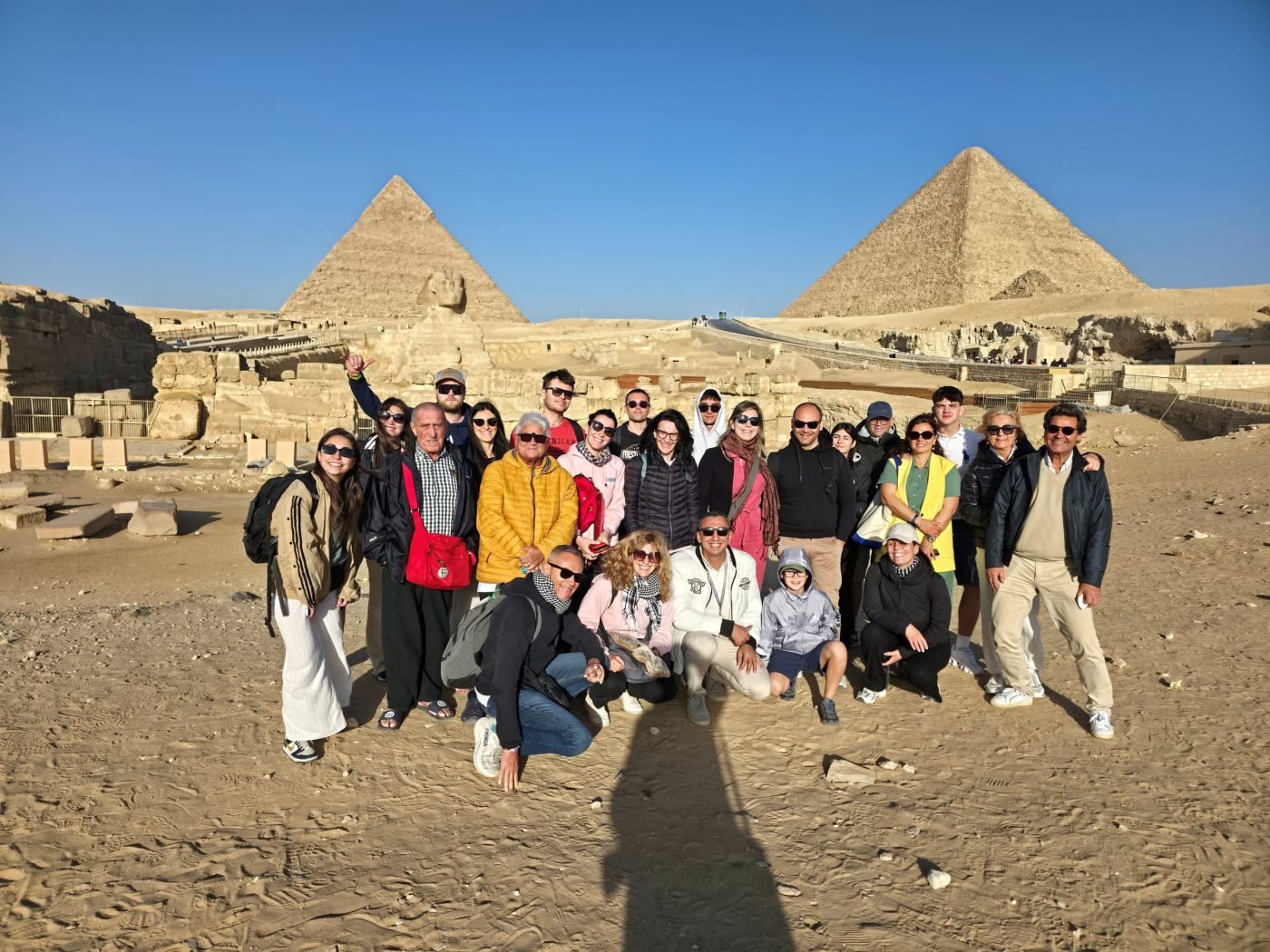 Egittosì travellers — The pyramids of Giza