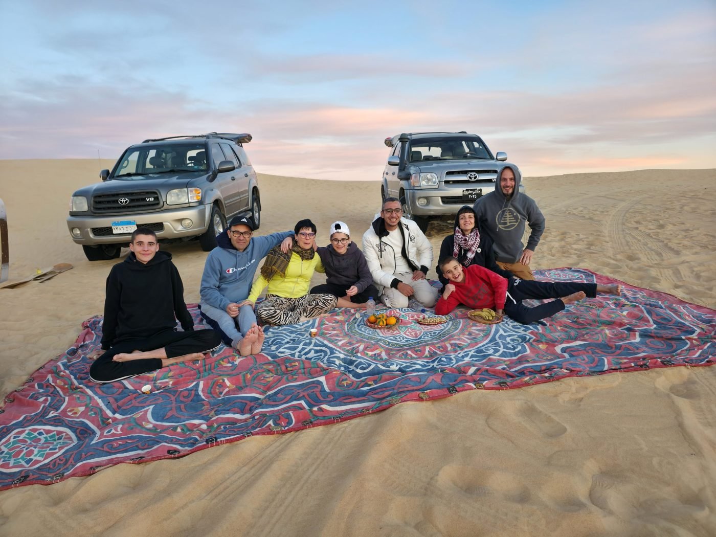 Egittosì travellers — Desert camp near Siwa