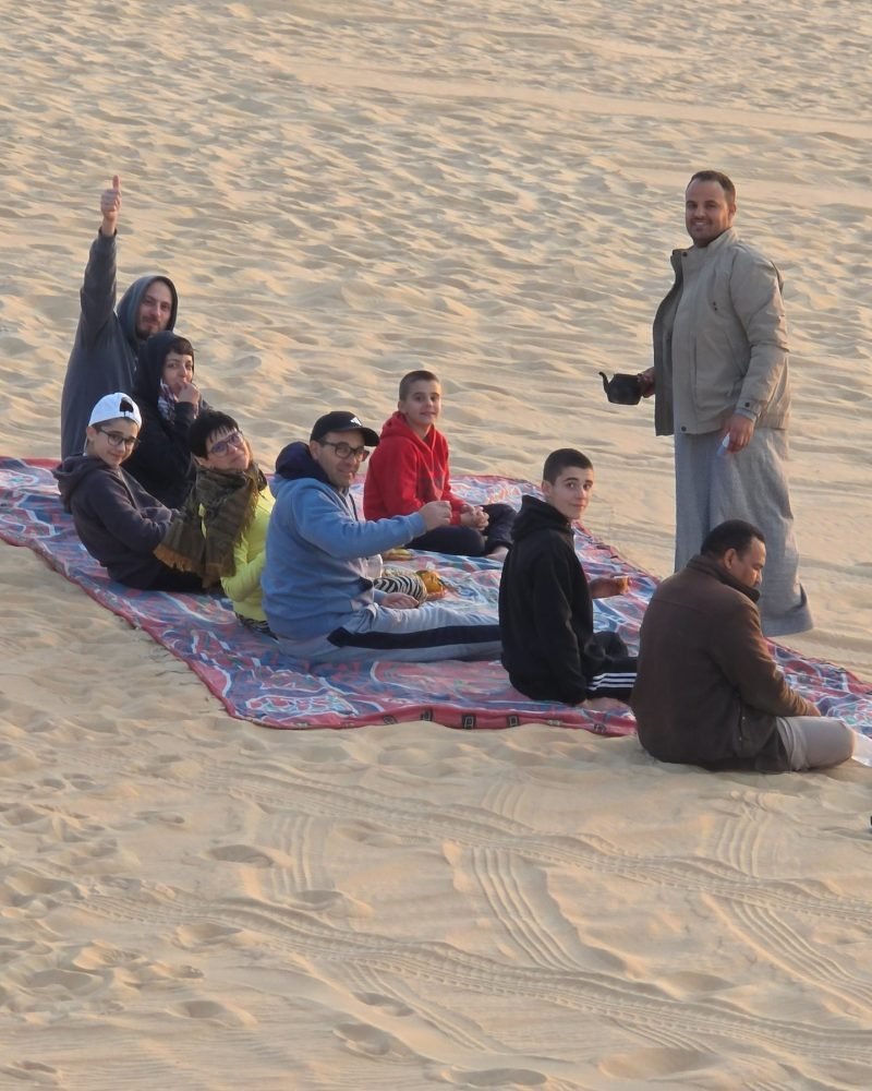 Egittosì travellers — Desert camp near Siwa