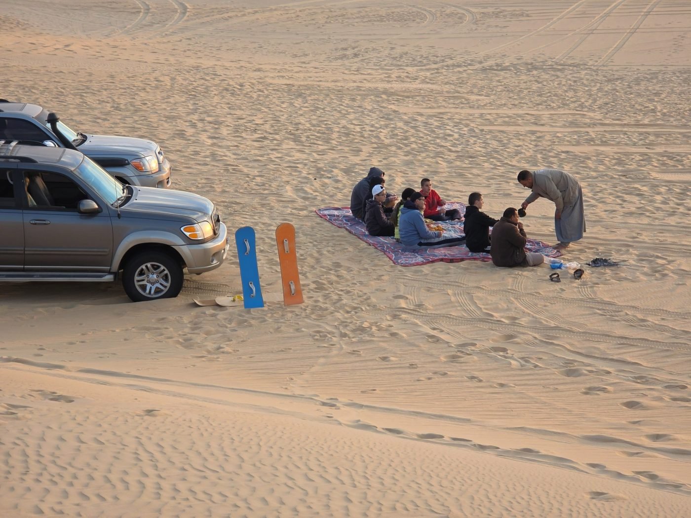 Egittosì travellers — Desert camp near Siwa