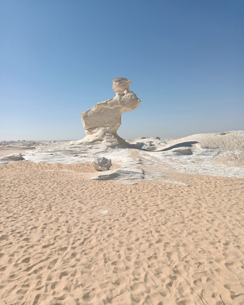 Chalk formations in the White Desert