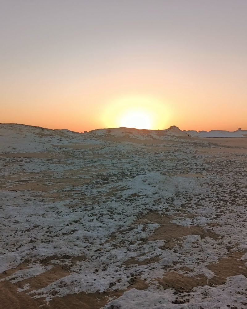 Chalk formations in the White Desert